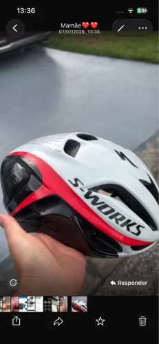 Specialized S-Works Evade Bike Helmet Small 51-57cm Red/White/Black