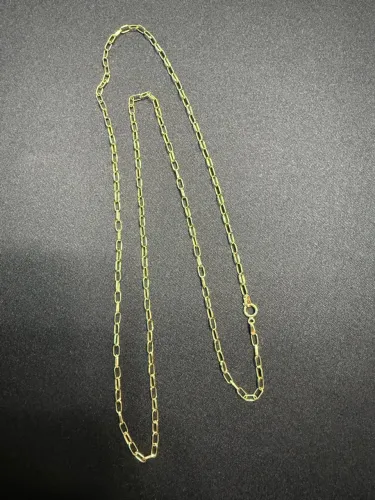 Corrente de ouro 18k com defesa
