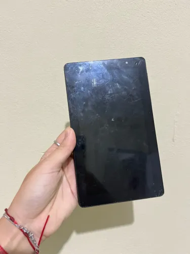 Tablet positivo retirada de peças