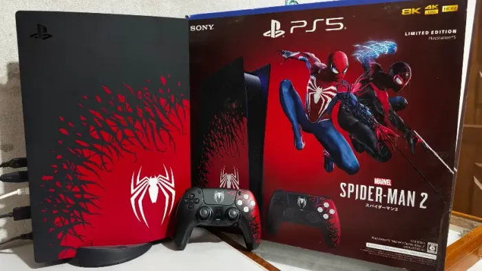 PlayStation 5 FAT Edição limitada SPIDER-MAN 2
