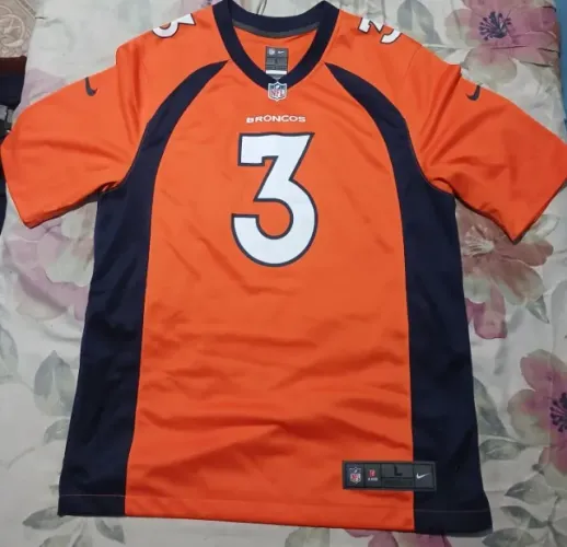 Camisa Nike Denver Broncos #3 Russell Wilson G Original