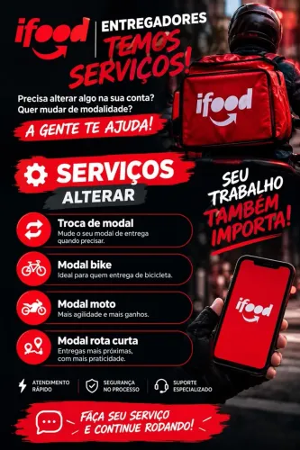 Troca de Modal 