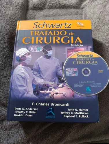 Livro Tratado de Cirurgia Schwartz 9 edição