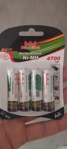 Pilhas recarregaveis