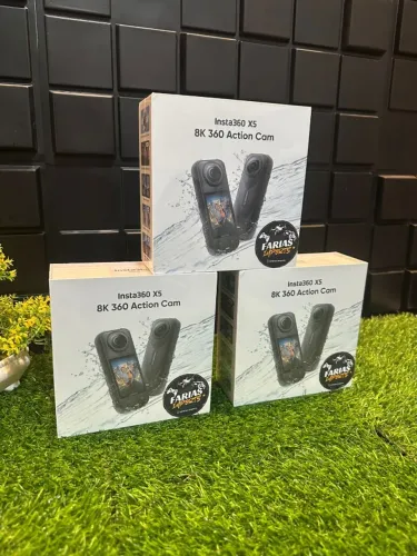 Insta360 X5 é uma câmera 360° de alta resolução, voltada para criação de conteúdo, esporte