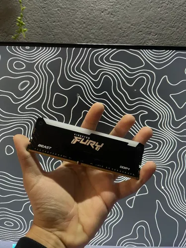 Memória Ram Kingston FURY 1x 32Gb 3200Mhz