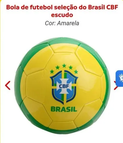Vendo bola de futebol seleção do Brasil CBF escudo