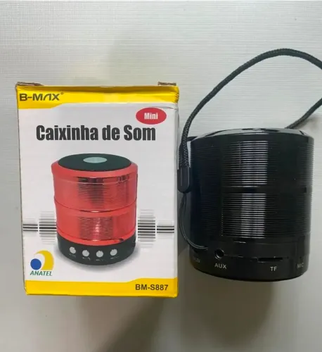 Mini caixa de som portátil Bluetooth B-Max