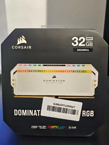 32GB Corsair Dominator Platinum 3600Mhz