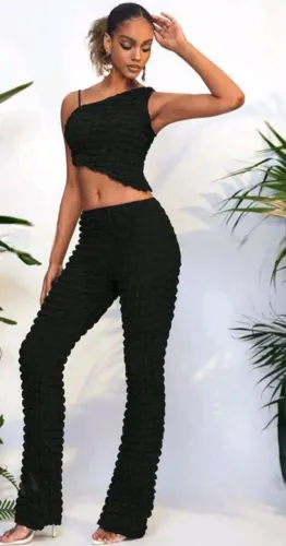 Conjunto Feminino Calça E Top Shein