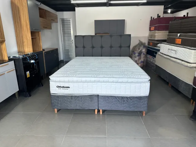 SUPER PROMOÇÃO! CAMA QUEEN ORTOBOM EM 12X DE R$ 291,67 SEM JUROS
