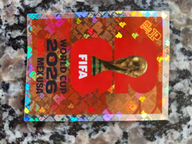 Figurinha especial Copa do mundo 2026