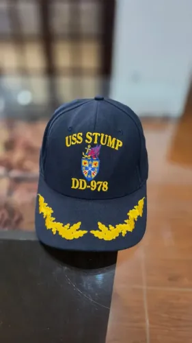 Boné USS Stump (DD-978) - U.S. Navy - Original