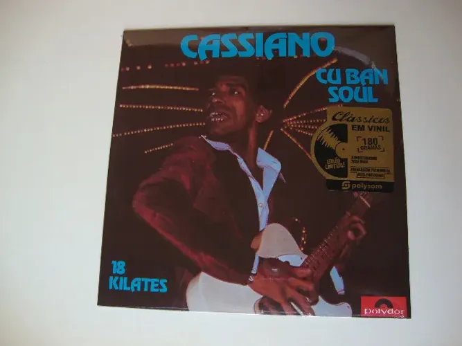 LP - Vinil - Cassiano - Cuban Soul 18 Kilates - Lacrado, Novo (envio pela OLX)