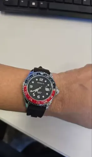 Relógio masculino | Pulseira Borracha.