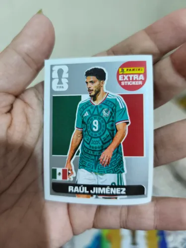 Figunhas Raúl Jimenez e Messi originais Copa 2026