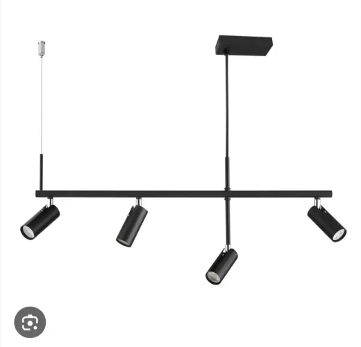 Pendente Spot foco 4 luzes