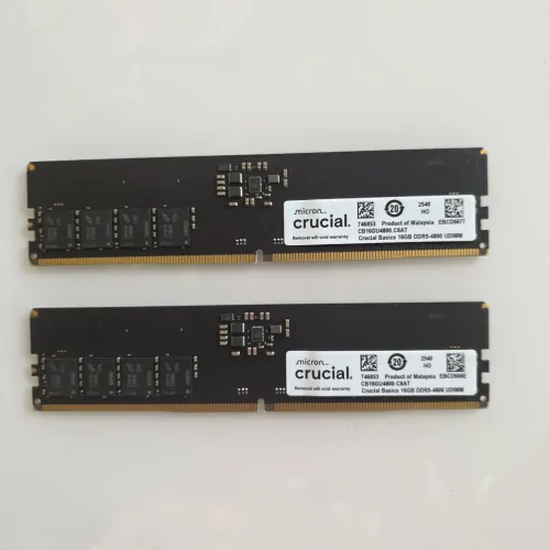 Mem Ram ddr5 2x16Gb 4800 Crucial/Micron