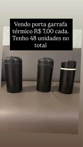 Vendo porta garrafa térmico para cervejas 600 ml