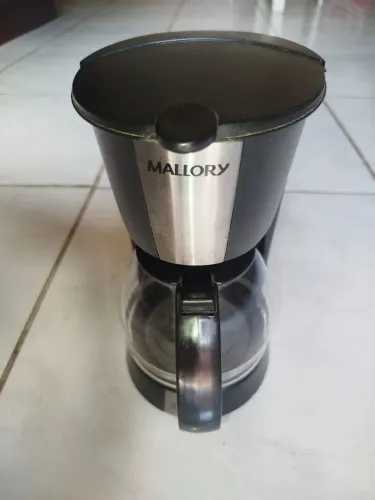 Cafeteira elétrica Mallory inox 