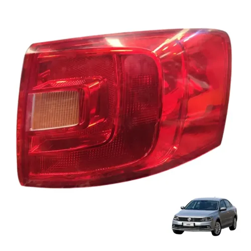 Lanterna Traseira Direita Jetta 2.0 Flex 2011 A 2016 Direito/passageiro Vermelho