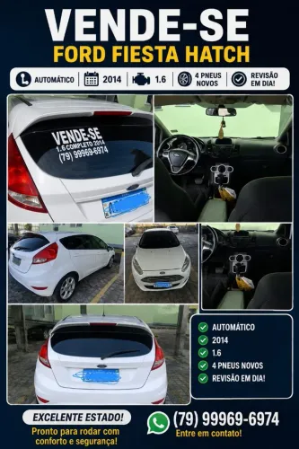 Ford Fiesta 1.6 16V Flex Aut. 5P 2014