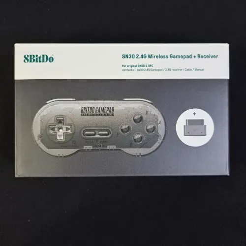 Controle 8bitdo Sem Fio Super Nintendo - Super Famicom. Joystick Novo e Lacrado. Snes