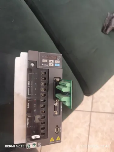 Servo drive Delta + Motor Delta + Os cabos