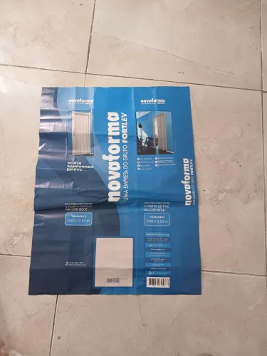 Porta safonada bege