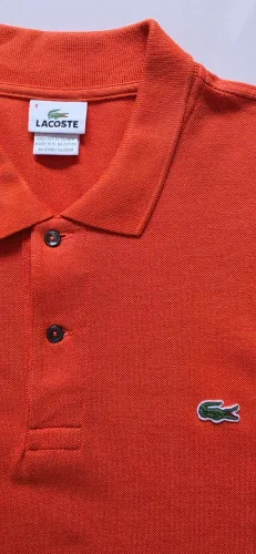 Camisa Polo Lacoste Original Laranja - Tamanho XXL