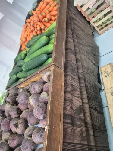Banca de hortifruti madeira 