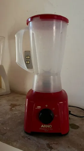 Liquidificador Arno Power Mix 550W Vermelho - Muito Conservado