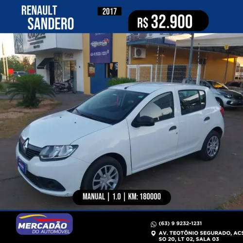 Renault Sandero Authentique Flex 1.0 12V 5P 2017