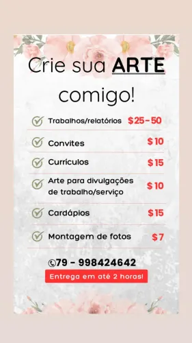 Faça sua ARTE COMIGO