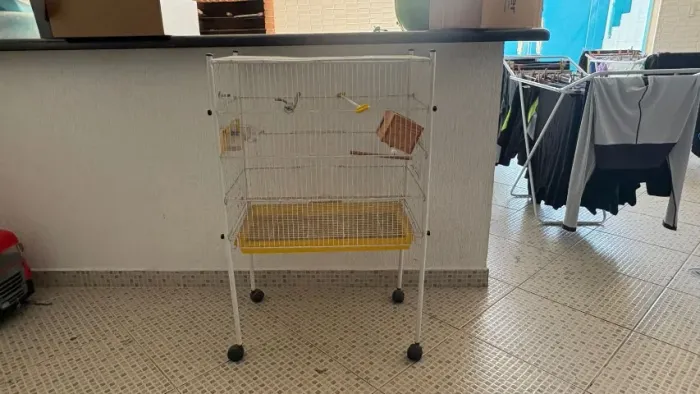 Gaiola Grande com Rodinhas