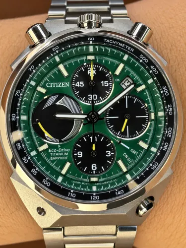 Citizen Promaster Tsuno Chrono Racer Super Titanium V0081-51X NOVO