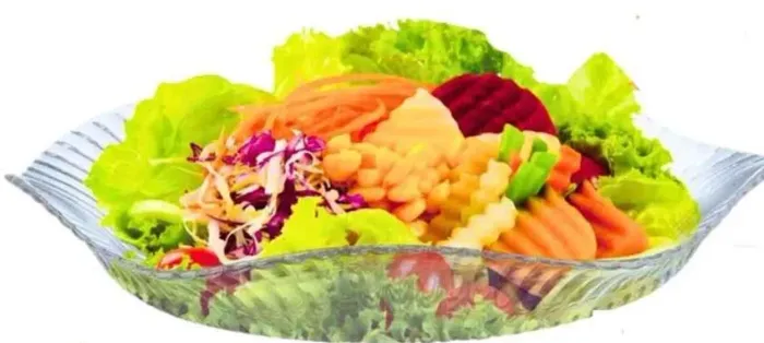 Vendo, saladeira/fruteira de vidro,  Ruvolo, 25 reais.