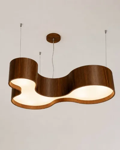 Lustre pendente embuia orgânico 