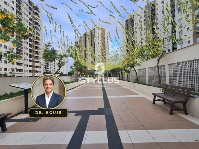 Apartamento com 2 Quartos (1 Suíte), Varanda e Vista Livre em Del Castilho! M19K