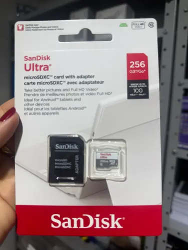 Cartão de Memória Sandisk Ultra 256 GB 