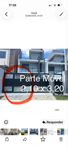 Portão Lindo! Novo preço pra vender!!!