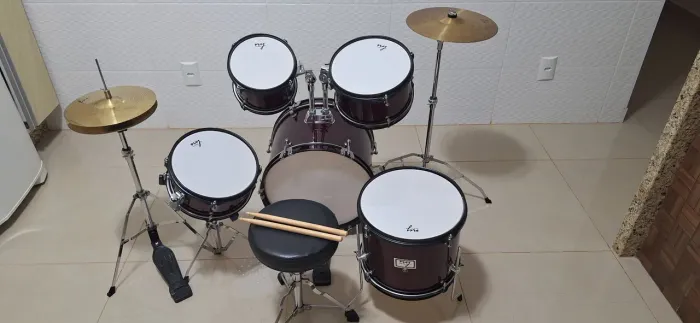 Bateria acústica infantil 