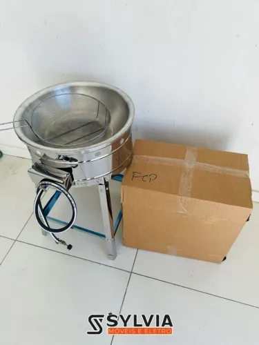 TACHO DE 7 LITROS INOX NOVO