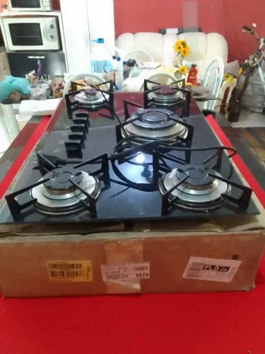 Coktop Fischer 5 bocas Tripla chama