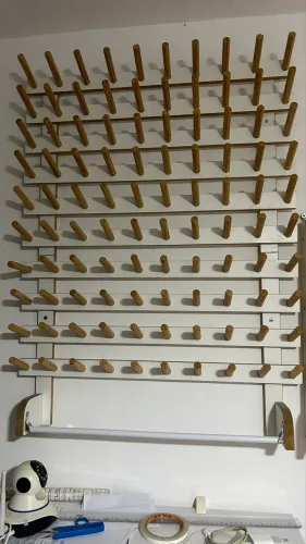 Porta cones de linha e fita 100 unidades