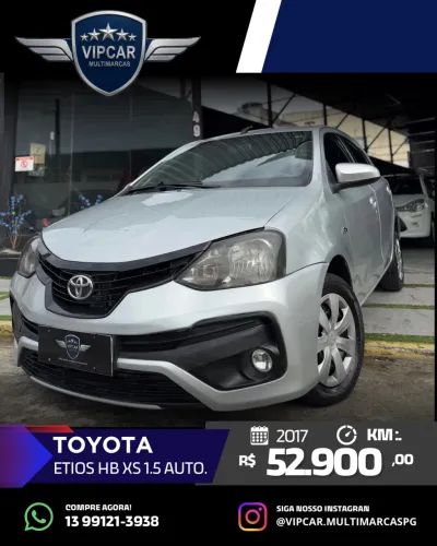 Toyota Etios XS 1.5 Flex 16V 5P Aut. 2017