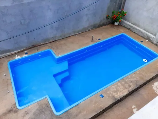 Piscina de fibra 7 metros