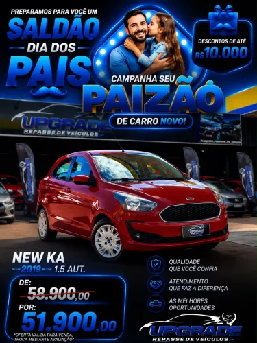 Ford KA 1.5 SE 12V Flex 5P Aut. 2019