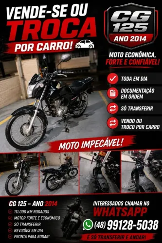 Vendo ou troco por carro