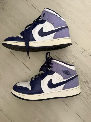 tênis air jordan 1 high roxo feminino 37,5